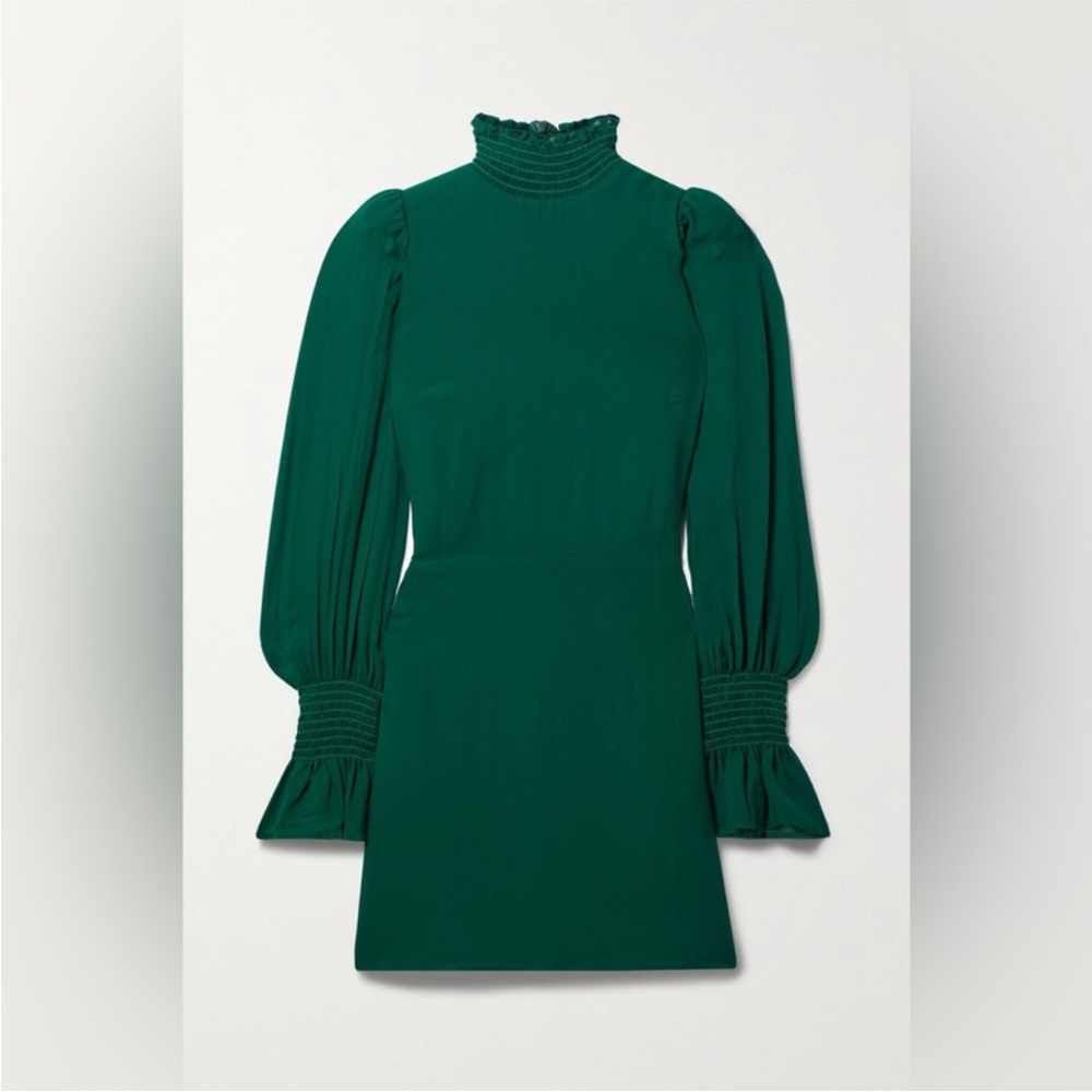 Reformation Green Mini Dress - Picture 3 of 6
